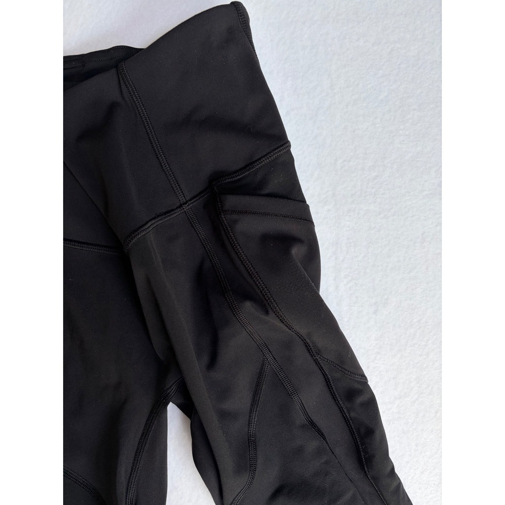 Lululemon All The Right Places Pant Black Activewear Leggings Women Size 4 - Picture 4 of 8